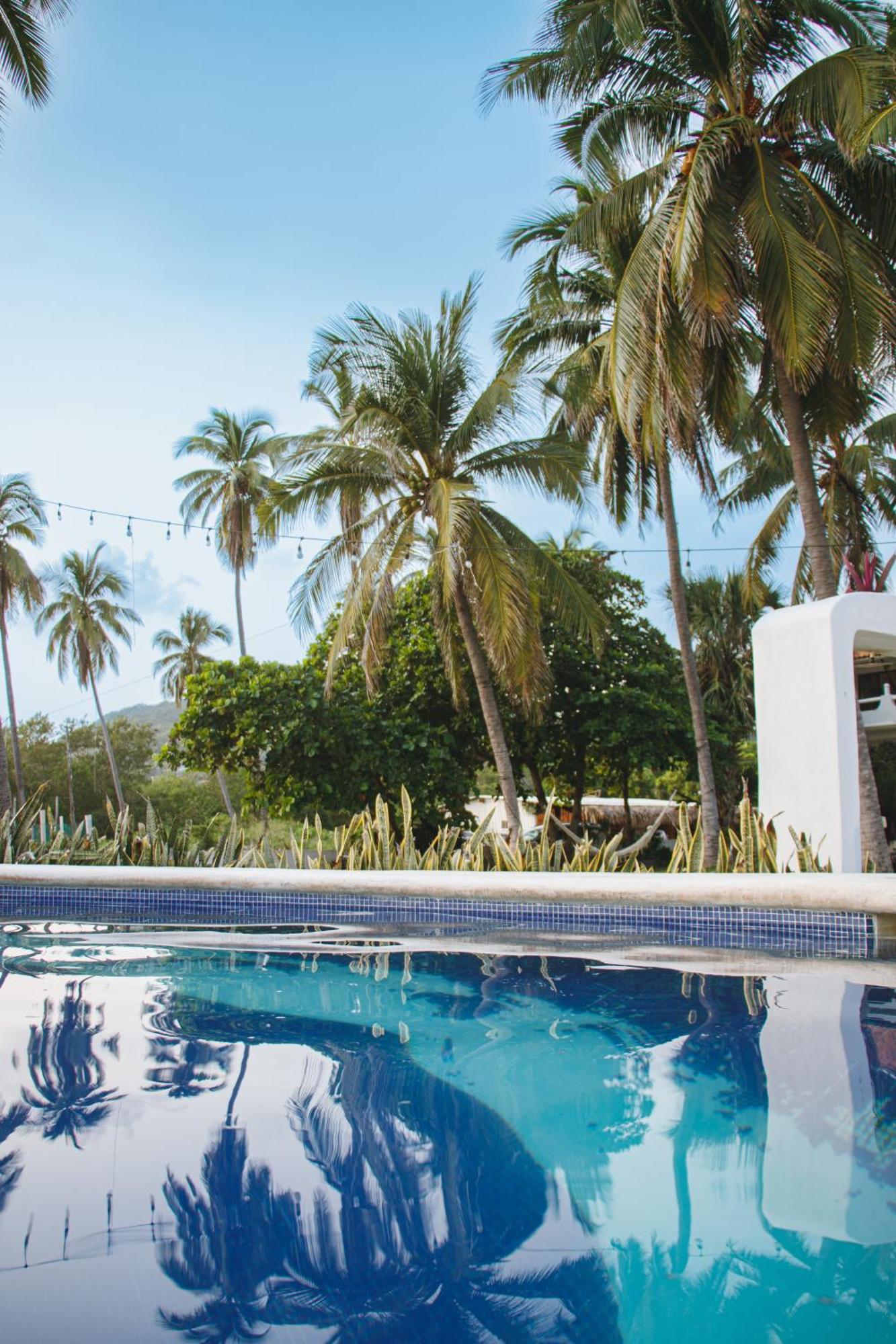 Hotel Tres Santos Troncones Exterior foto